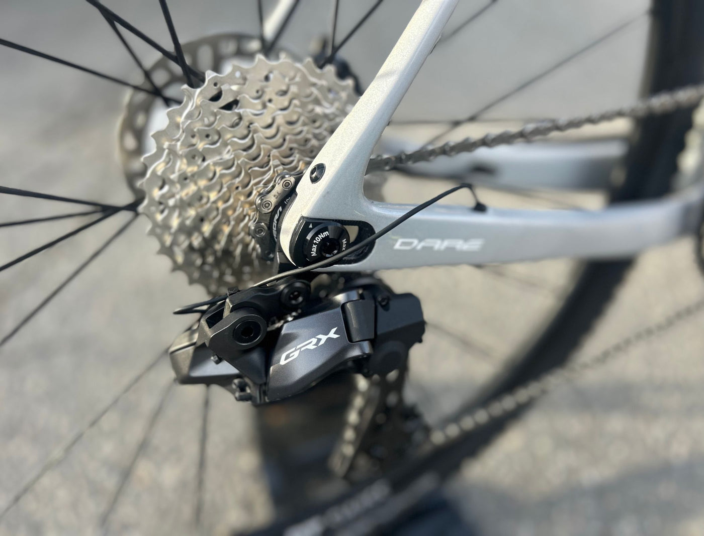 DARE GFX, Shimano GRX 2x12 DI2